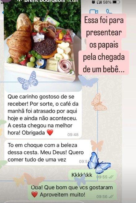 Box gourmet de presente com embalagem refinada — Cestini Especiali São Paulo